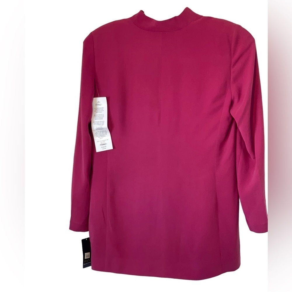 NWT - Dana Buchman Silk button up Blouse. Size 14 New old stock - Picture 2 of 9